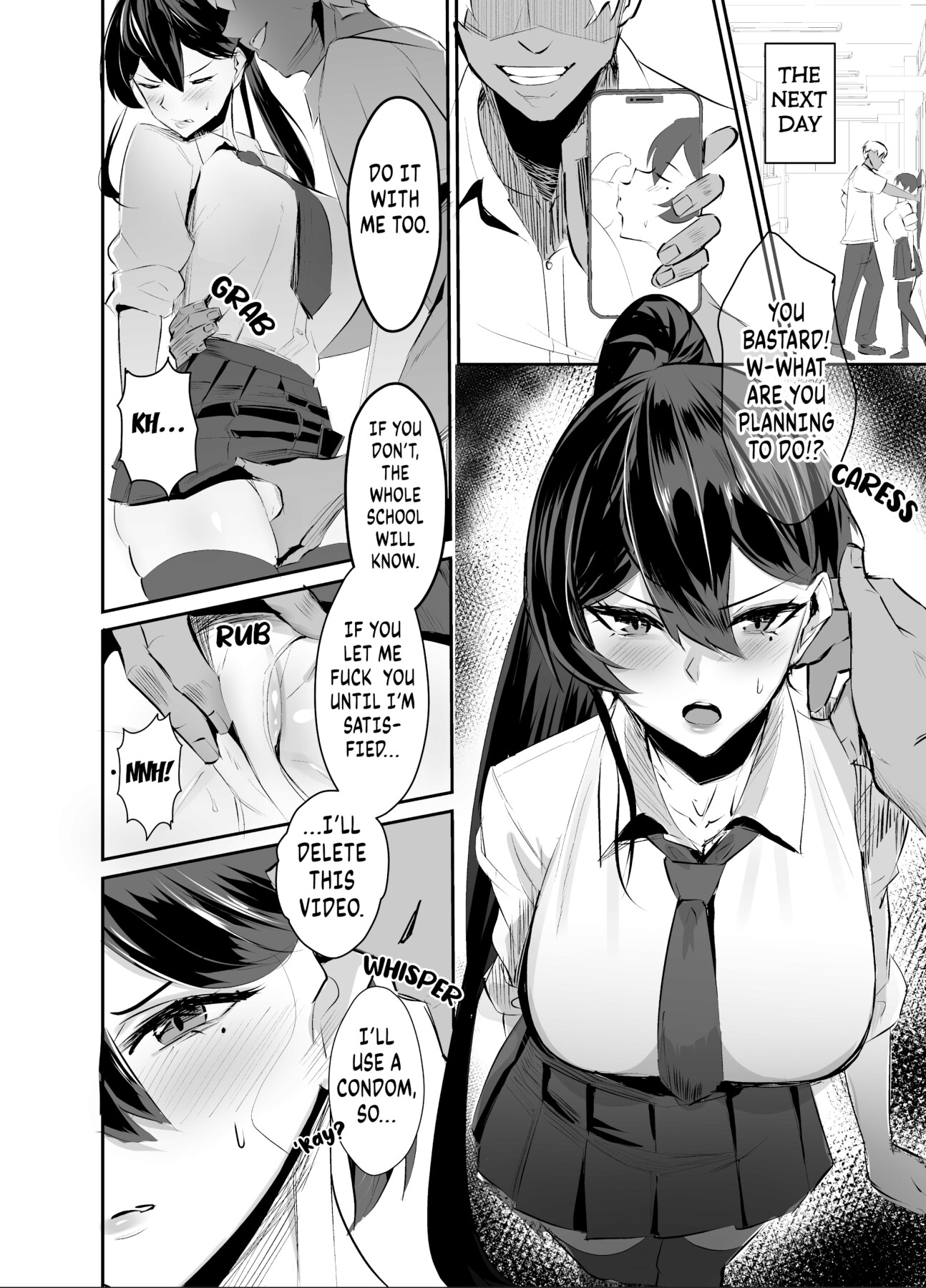 Hentai Manga Comic-Submission ~the President of the Public Morals Committee is Blackmailed and Forced to Cheat...~-Read-13